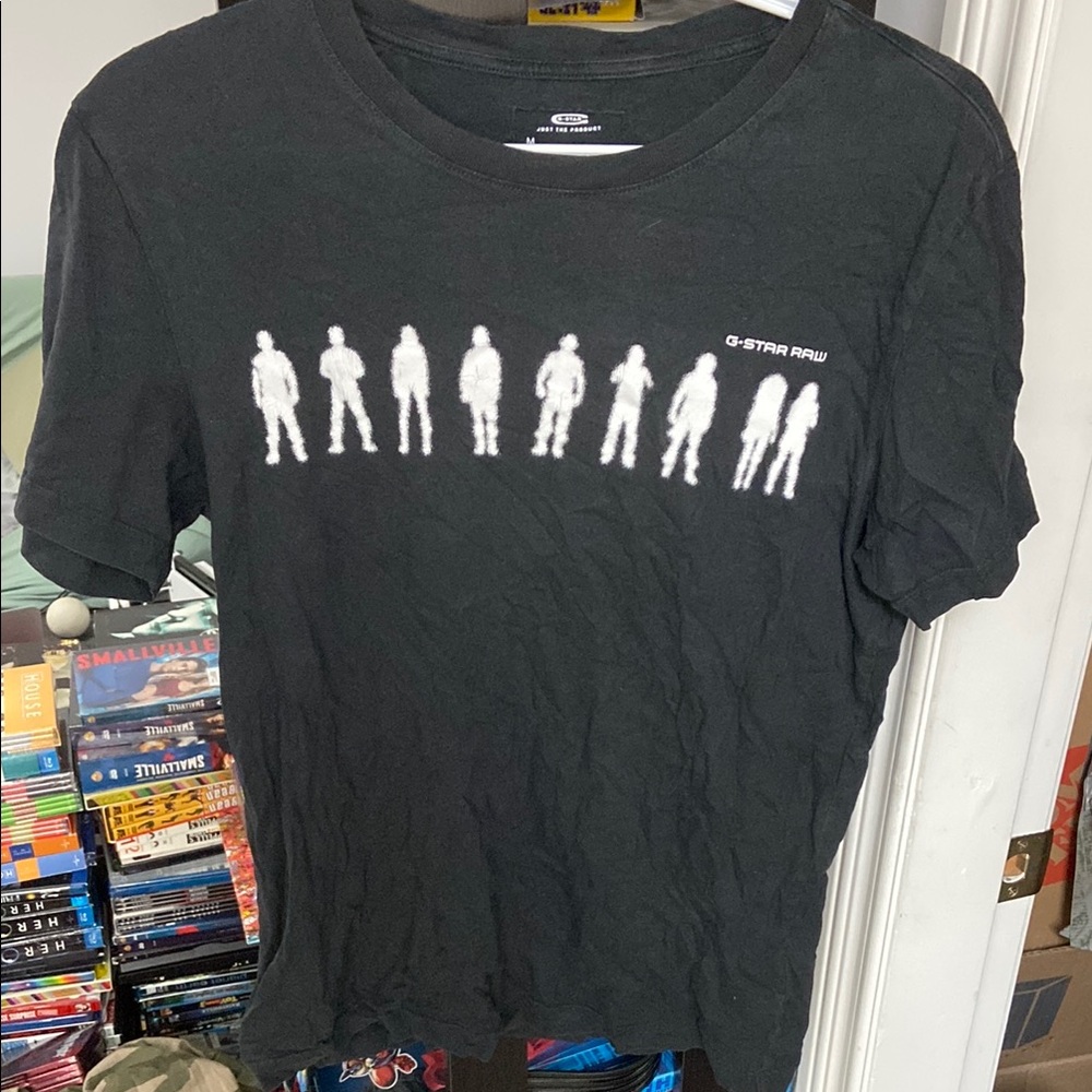 G-Star Raw Black Graphic T-Shirt